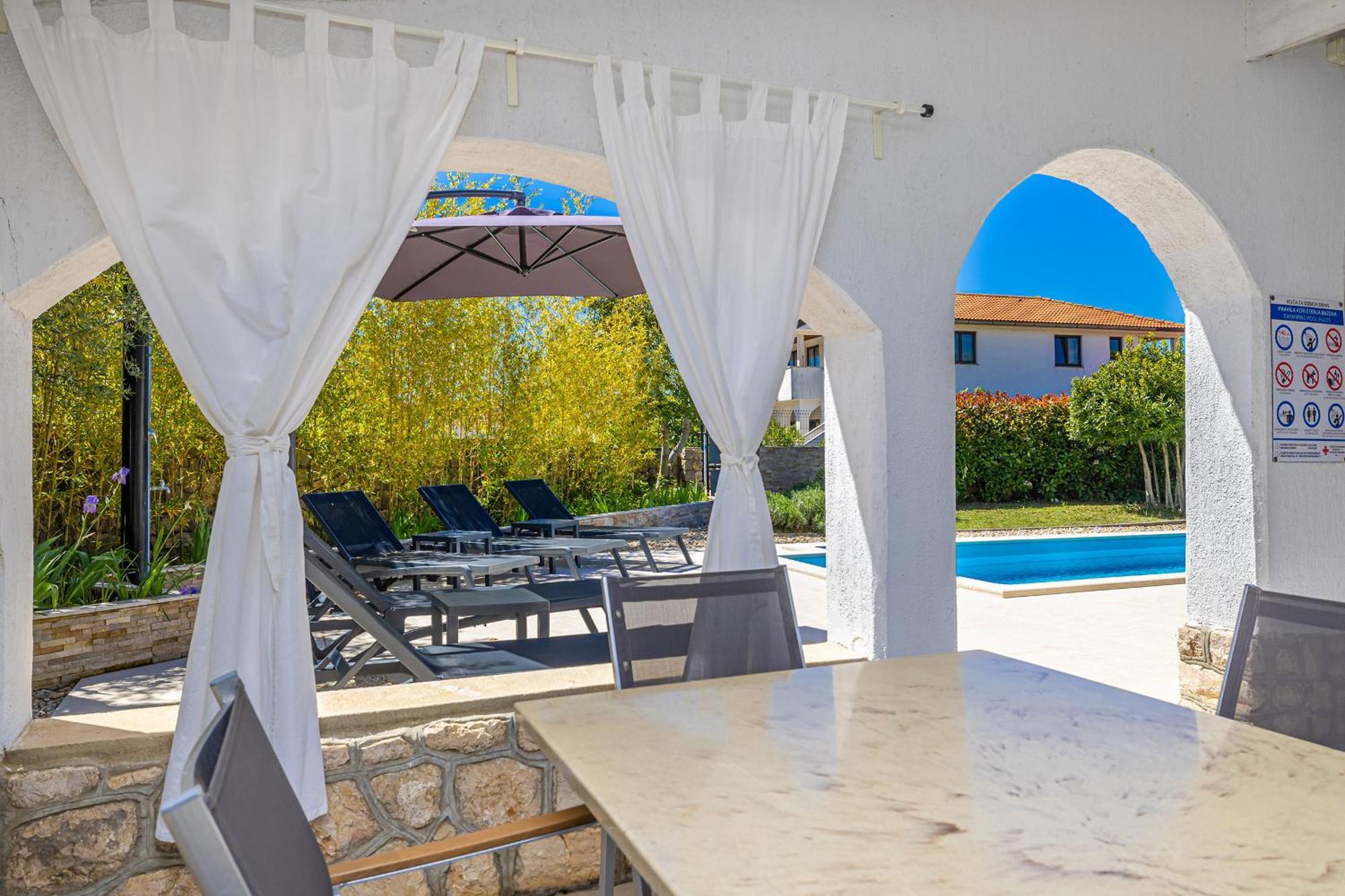 Holiday House Kai With Private Pool Pinezići Exterior foto